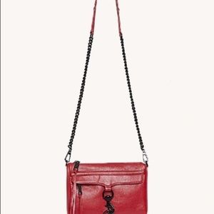 Rebecca Minkoff Mini M.A.C Crossbody Red Apple